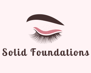 Eyelash - Beauty Eyebrow Threading logo design