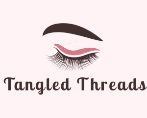 Beauty Eyebrow Threading logo design