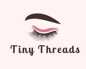 Beauty Eyebrow Threading logo design