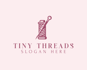 Tailoring Stitching Needle logo design