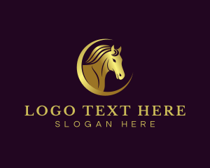 Pony - Stallion Horse Ranch logo design