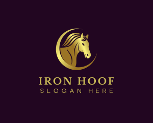 Stallion Horse Ranch logo design