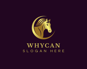 Equestrian - Stallion Horse Ranch logo design