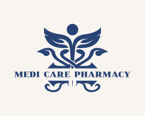 Pharmacist - Clinic Pharmacist Caduceus logo design