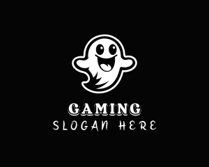 Halloween Spirit Ghost Logo