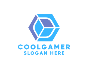 Hexagon Gaming Cube  Logo