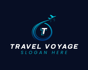Trip - Travel Airline Trip logo design
