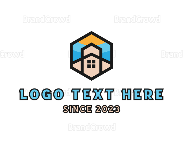 Hexagon Church Home Logo