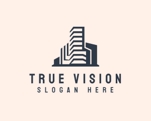 Real Estate Building logo design