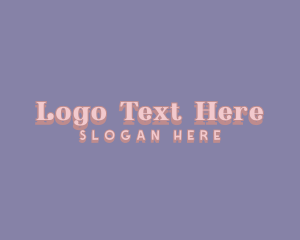 Cute - Cute Pastel Wordmark logo design