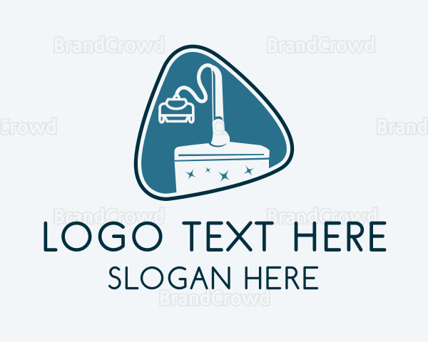 Vacuum Cleaning Housekeeping Logo