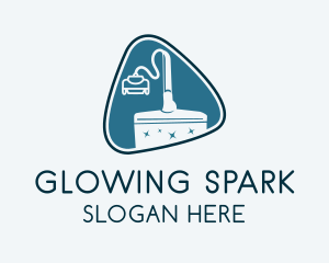 Vacuum Cleaning Housekeeping  logo design