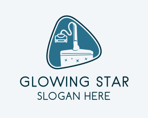 Shining - Vacuum Cleaning Housekeeping logo design