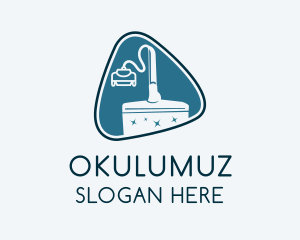 Caretaker - Vacuum Cleaning Housekeeping logo design