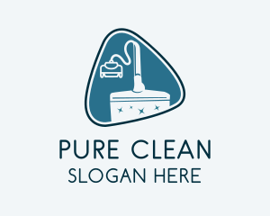 Vacuum Cleaning Housekeeping  logo design