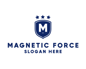 Star Military Badge logo design