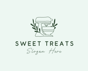 Baking Mixer Patisserie Confection logo design