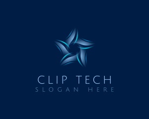 AI Star Tech logo design