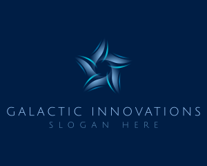 Sci Fi - AI Star Tech logo design