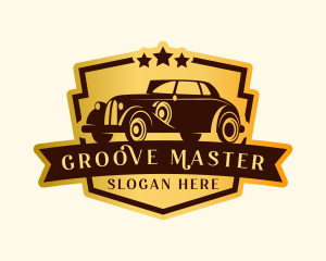 Vintage Car Dealer Logo