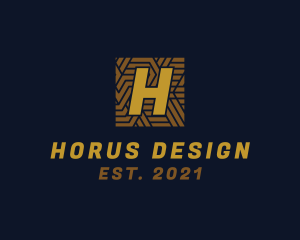 Art Deco Tile logo design