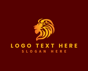 Wild - Premium Wild Lion logo design