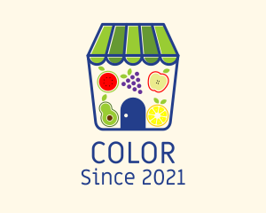 Avocado - Fresh Fruit Grocery logo design