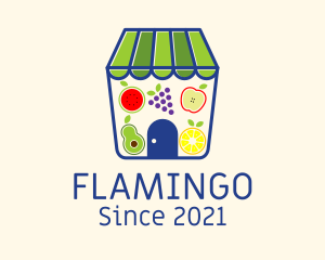 Food Delivery - Fresh Fruit Grocery logo design