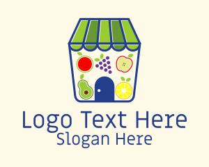 Fresh Fruit Grocery  Logo