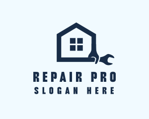 House Wrench Repair logo design