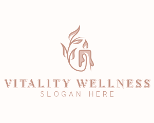 Wellness Spa Candlelight logo design