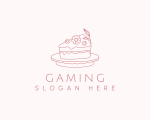 Floral Sweet Cake Logo