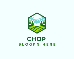 Agriculture Farm Field Logo
