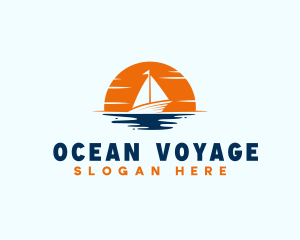 Sailor Ship Travel logo design