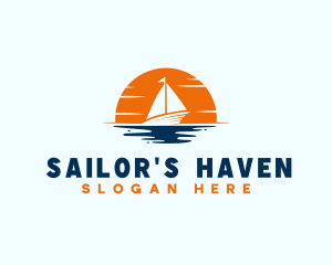Sailor Ship Travel logo design