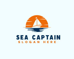 Sailor Ship Travel logo design