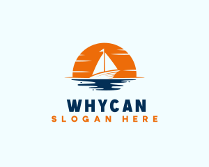 Fisherman - Sailor Ship Travel logo design