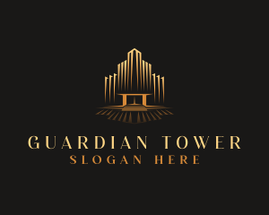 Luxury Building Property logo design