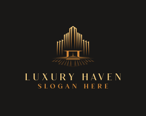 Luxury Building Property logo design