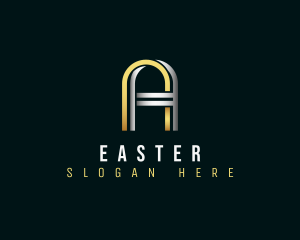 Modern Elegant Brand Letter A Logo