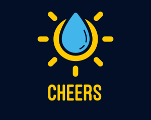 Droplet - Liquid Sun Lotion logo design