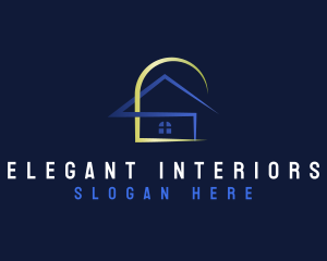 Elegant Realtor Housing logo design