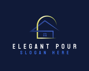 Elegant Realtor Housing logo design