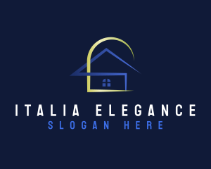 Elegant Realtor Housing logo design