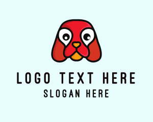 Cute - Cute Puppy Dog logo design