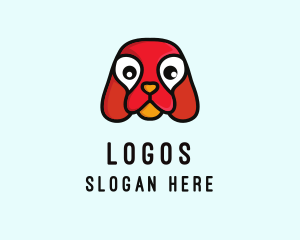 Cute Puppy Dog Logo