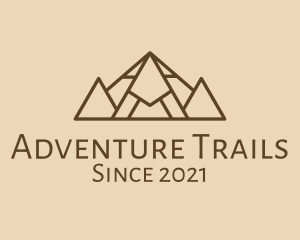 Pyramid Travel Landmark logo design