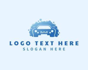 Blue - Car Cleaning Suds logo design