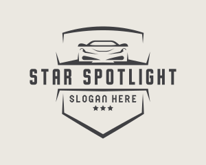 Luxury Car Star Transport logo design