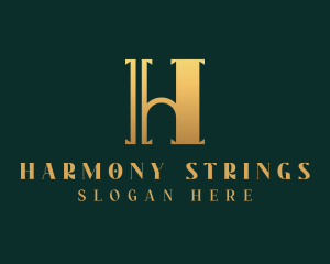 Hotel Property Structure logo design